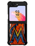 Miami Marlins Logo Samsung Galaxy Z Flip 5 5G 2023 Case OV1914