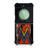 Miami Marlins Logo Samsung Galaxy Z Flip 6 5G 2024 Case OV1914