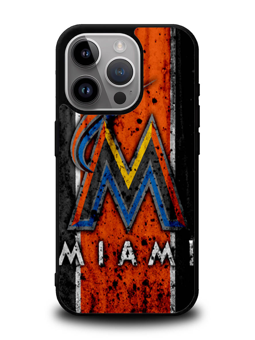 Miami Marlins Logo iPhone 16 Pro Case OV1914