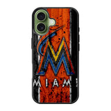 Miami Marlins Logo iPhone 17 Case QC1914