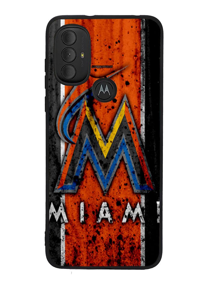 Miami Marlins Logo Motorola Moto G Pure 2021 , Moto G Power 2022 Case OV1914