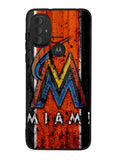 Miami Marlins Logo Motorola Moto G Pure 2021 , Moto G Power 2022 Case OV1914