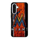Miami Marlins Logo Samsung Galaxy A36 5G Case RC1914