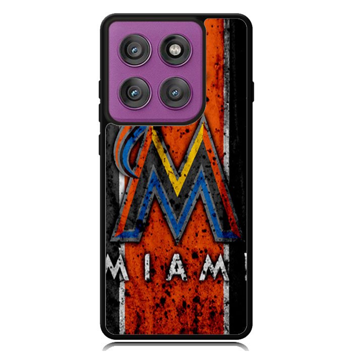 Miami Marlins Logo Motorola Moto Edge 2025 | Moto Edge 60 Fusion | Moto Edge 60 Pro Case OV1914
