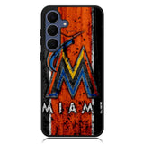 Miami Marlins Logo Samsung Galaxy S25 FE Case OV1914