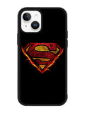 Superman Fire Logo iPhone 14 Plus Case QC2293