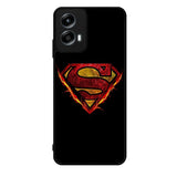 Superman Fire Logo Motorola Moto G Play 2024 Case OV2293