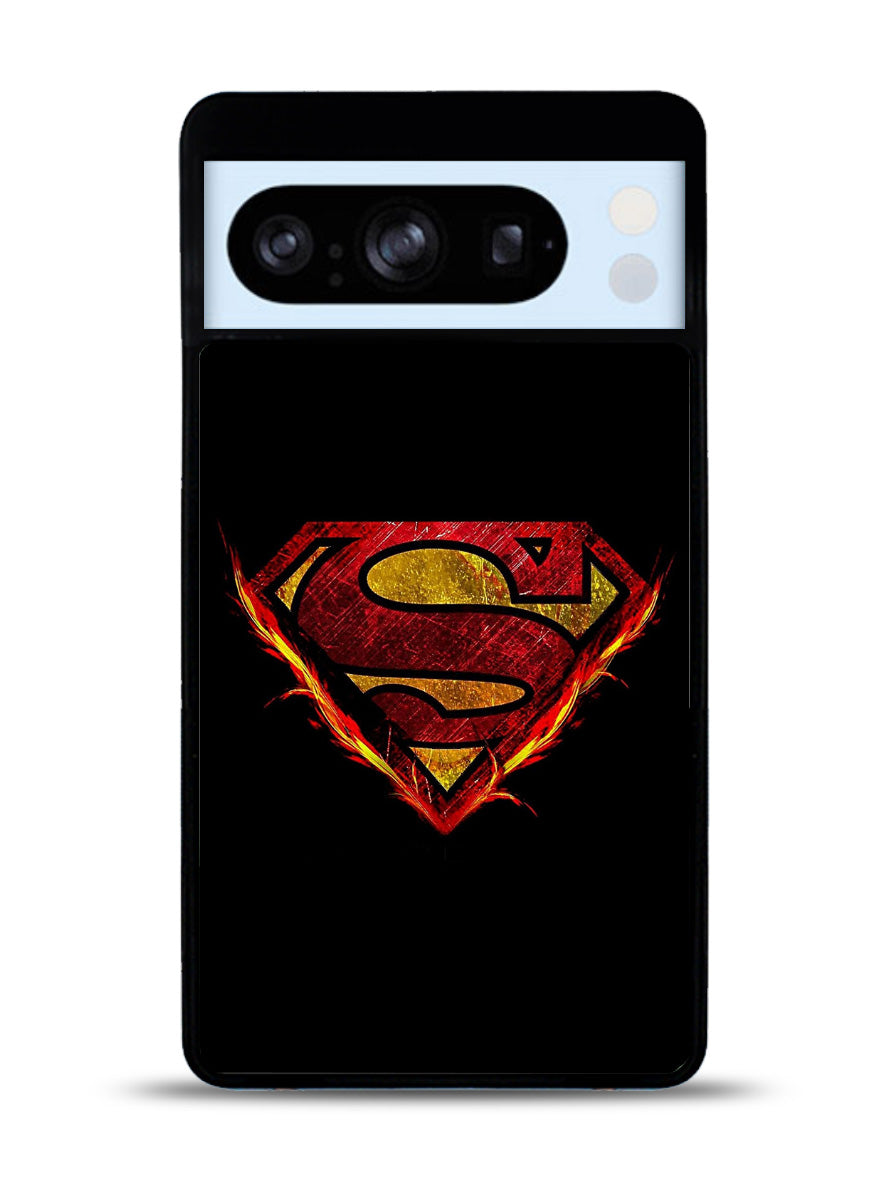 Superman Fire Logo Google Pixel 8 Pro Case QC2293