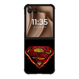 Superman Fire Logo Motorola Moto RAZR Plus 2025 Case OV2293