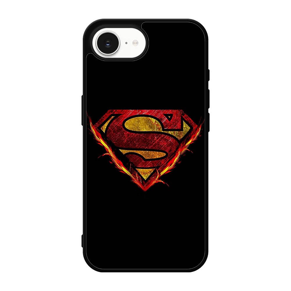 Superman Fire Logo iPhone 17e Case QC2293