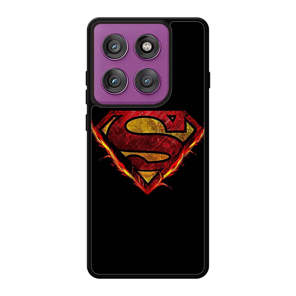 Superman Fire Logo Motorola Moto Edge 60 Pro Case QC2293