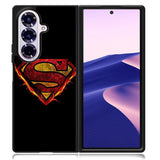 Superman Fire Logo Samsung Galaxy Z Fold 7 Case OV2293