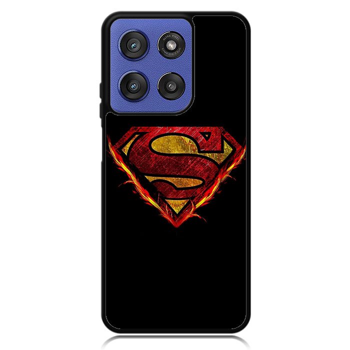 Superman Fire Logo Motorola Moto G Stylus 5G 2025 Case OV2293