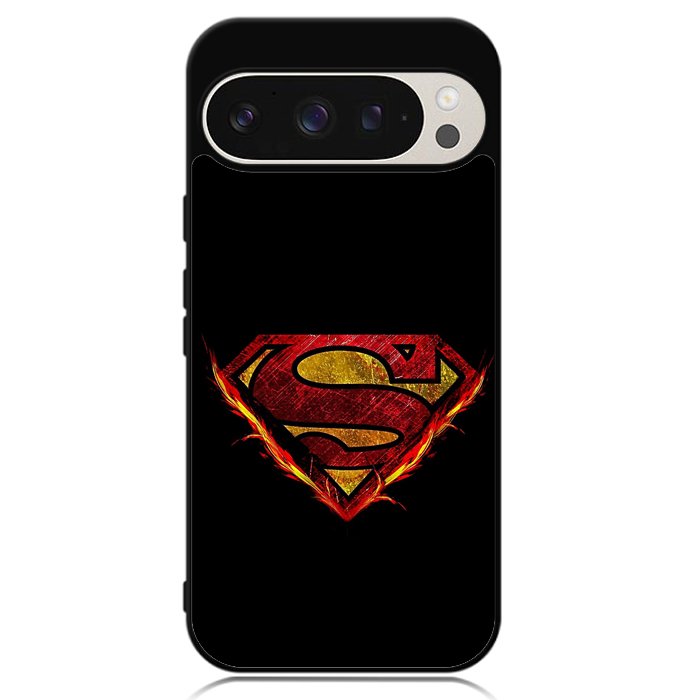 Superman Fire Logo Google Pixel 9 | Pixel 9 Pro Case OV2293