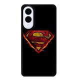 Superman Fire Logo Samsung Galaxy S25 Edge 5G Case OV2293