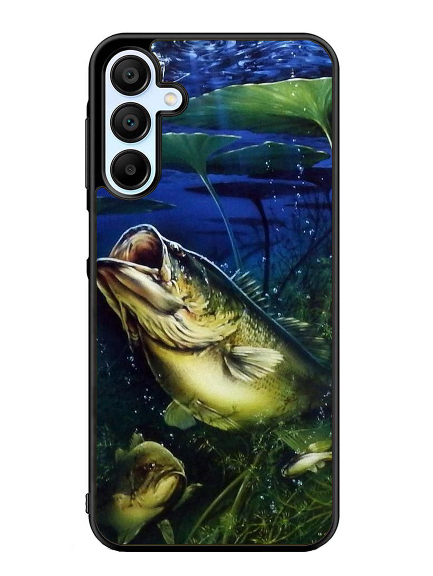 Bass Fishing Largemouth Fish Samsung Galaxy A25 5G Case