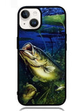 Bass Fishing Largemouth Fish iPhone 14 Case OV2307