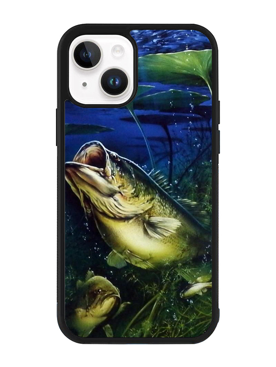 Bass Fishing Largemouth Fish iPhone 15 Case OV4079
