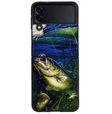 Bass Fishing Largemouth Fish Samsung Galaxy Z Flip 4 5G 2022 Case