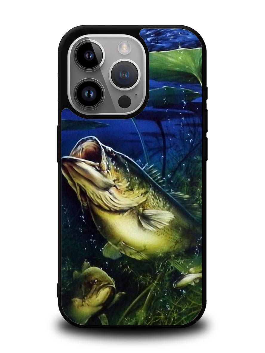 Bass Fishing Largemouth Fish iPhone 16 Pro Max Case