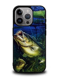 Bass Fishing Largemouth Fish iPhone 16 Pro Max Case