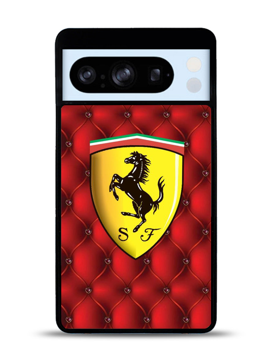 Ferrari Logo Smooth Google Pixel 8 Pro Case QC1916