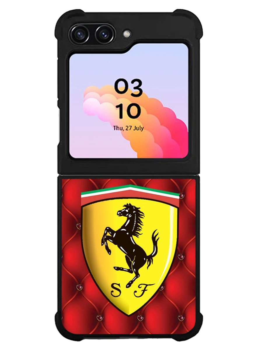 Ferrari Logo Smooth Samsung Galaxy Z Flip 5 5G 2023 Case OV1916
