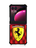 Ferrari Logo Smooth Motorola Moto Razr Plus 2023 , Moto Razr+ 2023 Case OV1916