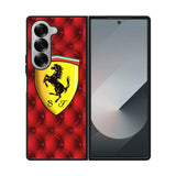 Ferrari Logo Smooth Samsung Galaxy Z Fold 7 5G Case OV1916