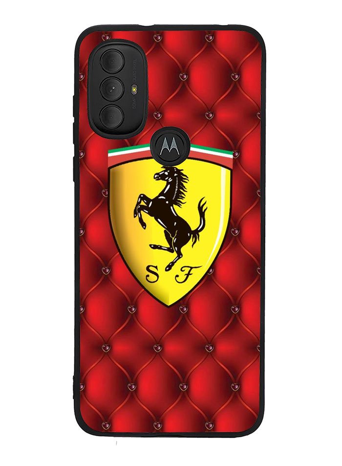 Ferrari Logo Smooth Motorola Moto G Pure 2021 , Moto G Power 2022 Case OV1916