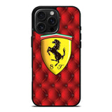 Ferrari Logo Smooth iPhone 16 Pro Max Case OV1916
