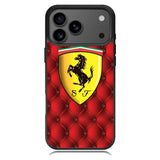 Ferrari Logo Smooth iPhone 17 Pro Case RC1916