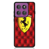 Ferrari Logo Smooth Motorola Moto Edge 2025 | Moto Edge 60 Fusion | Moto Edge 60 Pro Case OV1916