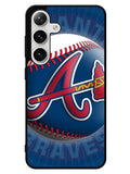 atlanta braves new logo Samsung Galaxy S24 5G Case