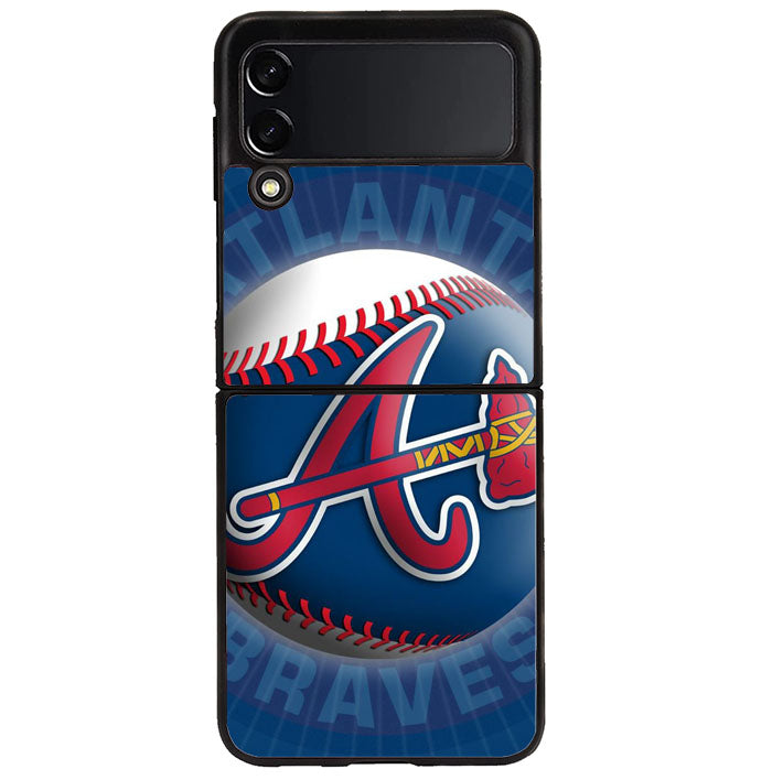 atlanta braves new logo Samsung Galaxy Z Flip 4 5G 2022 Case