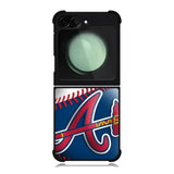 atlanta braves new logo Samsung Galaxy Z Flip 6 Case