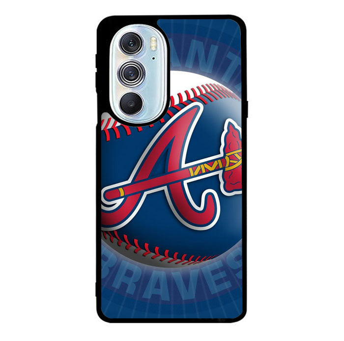 atlanta braves new logo Motorola Moto Edge 2022 Case