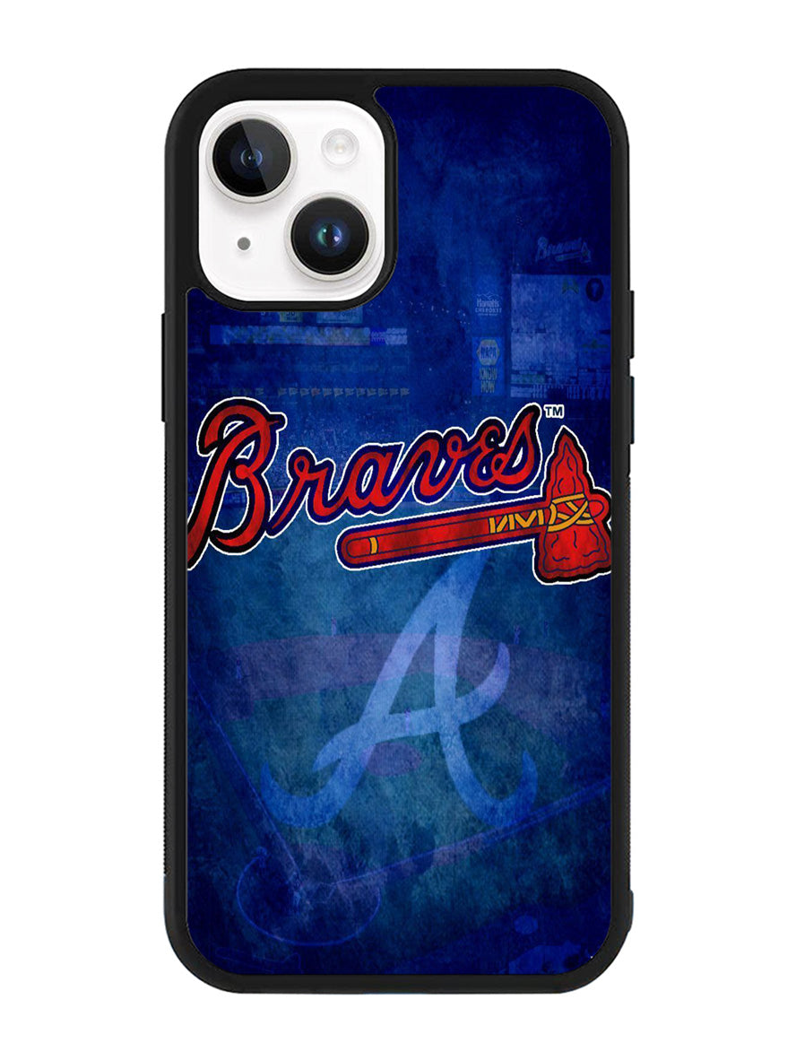 Atlanta braves wallpaper iPhone 15 Case OV3900