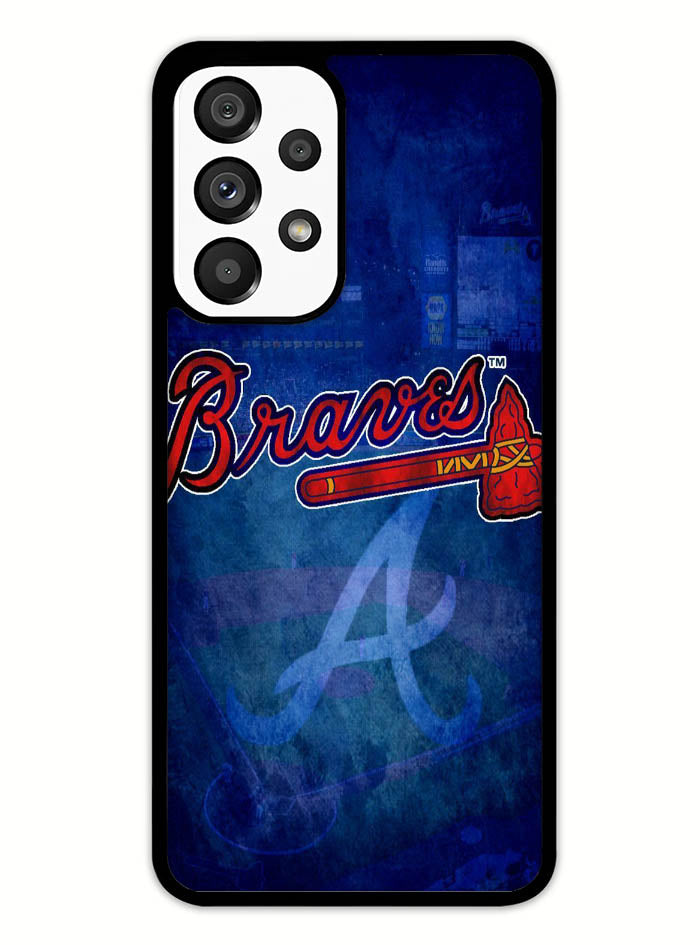 Atlanta braves wallpaper Samsung Galaxy A53 5G Case