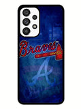 Atlanta braves wallpaper Samsung Galaxy A53 5G Case