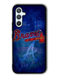 Atlanta braves wallpaper Samsung Galaxy A54 5G Case