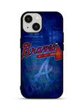 Atlanta braves wallpaper iPhone 15 Plus Case