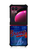Atlanta braves wallpaper Motorola Moto Razr Plus 2023 , Moto Razr+ 2023 Case