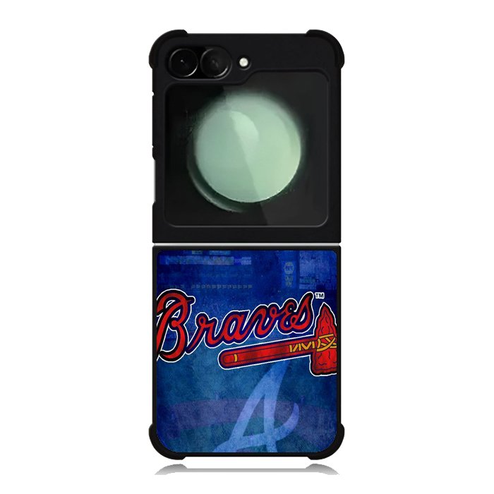 Atlanta braves wallpaper Samsung Galaxy Z Flip 6 Case
