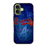 Atlanta braves wallpaper iPhone 17 Case