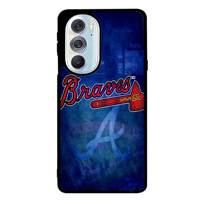 Atlanta braves wallpaper Motorola Moto Edge 2022 Case