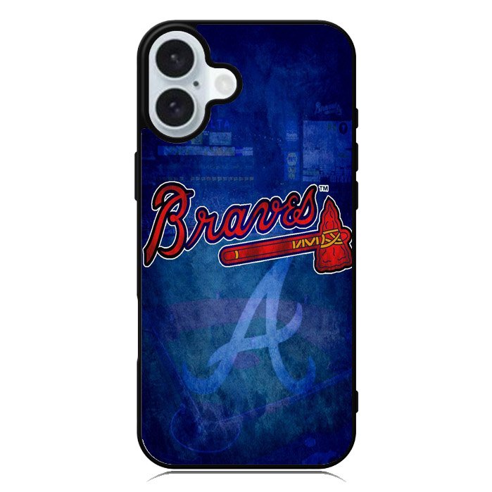 Atlanta braves wallpaper iPhone 16 Case
