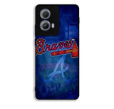 Atlanta braves wallpaper Motorola Moto Edge 2024 Case OV2382