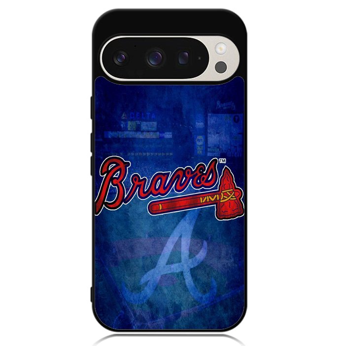 Atlanta braves wallpaper Google Pixel 9 | Pixel 9 Pro Case
