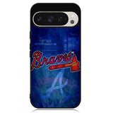 Atlanta braves wallpaper Google Pixel 9 Pro XL Case